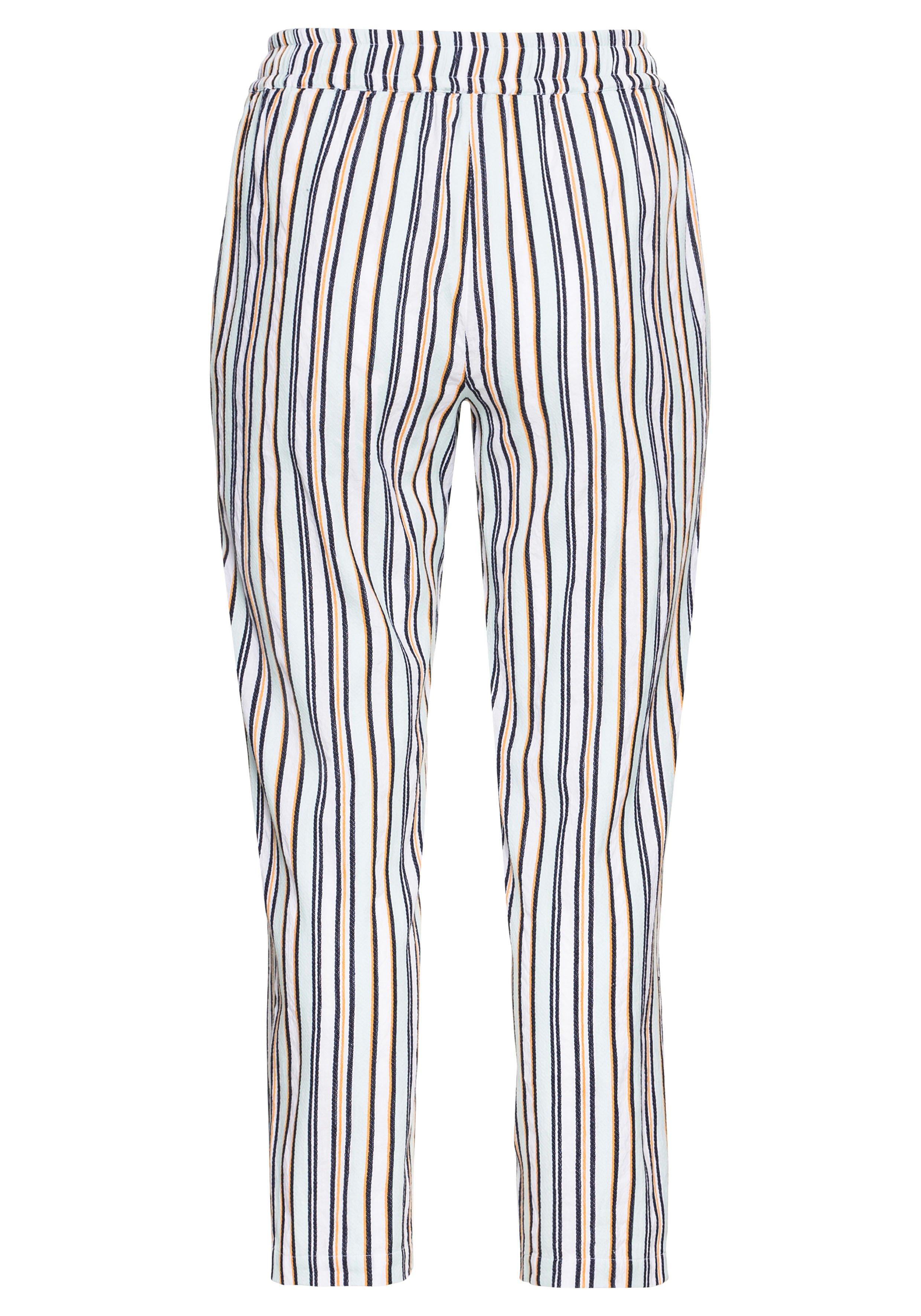 Schlupfhose mit elastischem Bund und Bindeband