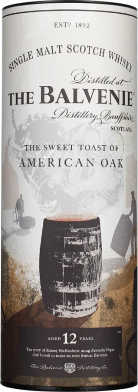 BALVENIE 12 YEARS THE SWEET TOAST OF AMERICAN OAK 70CL