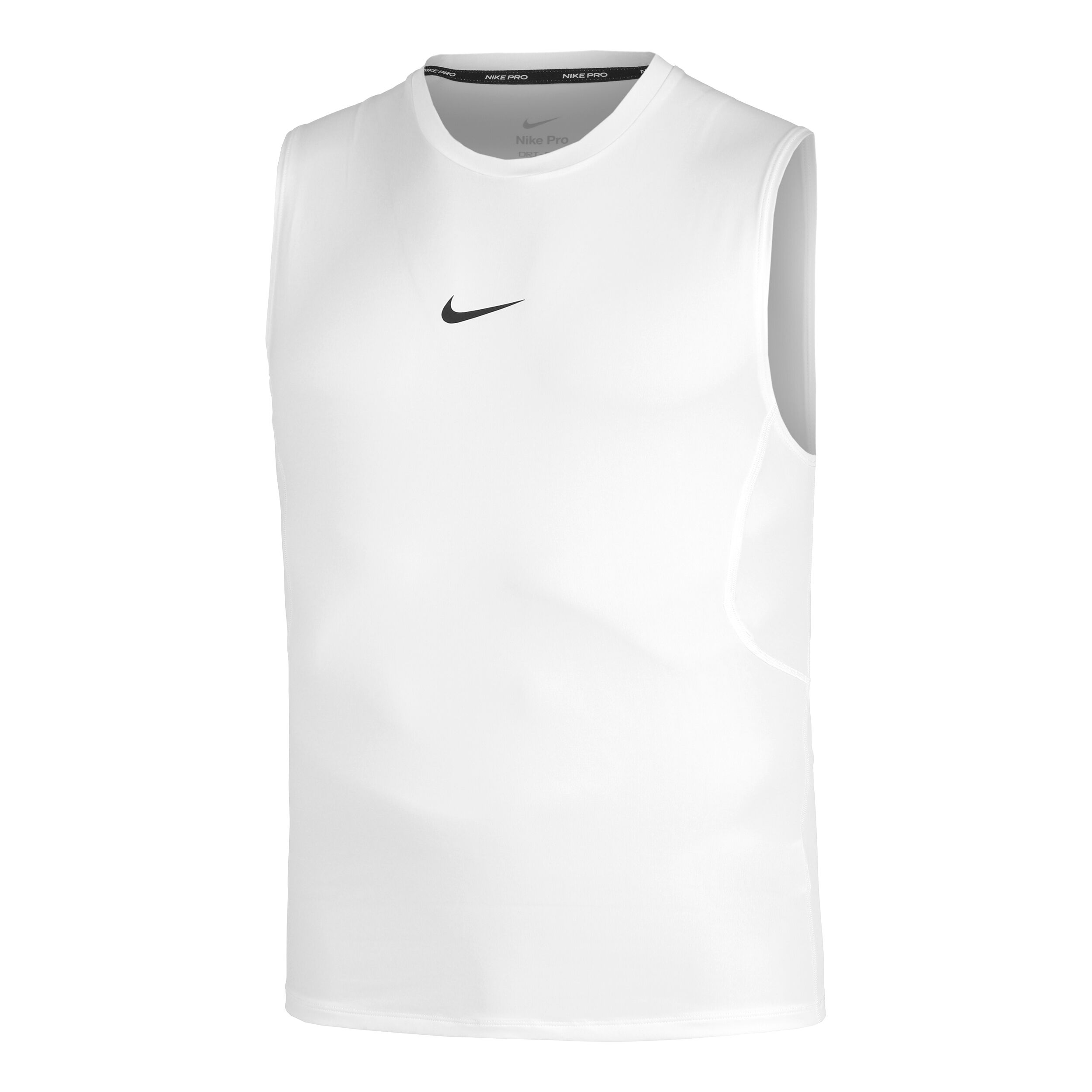 Nike Dri-Fit Pro Tight Fitness Débardeur Tank Top Hommes - Blanc