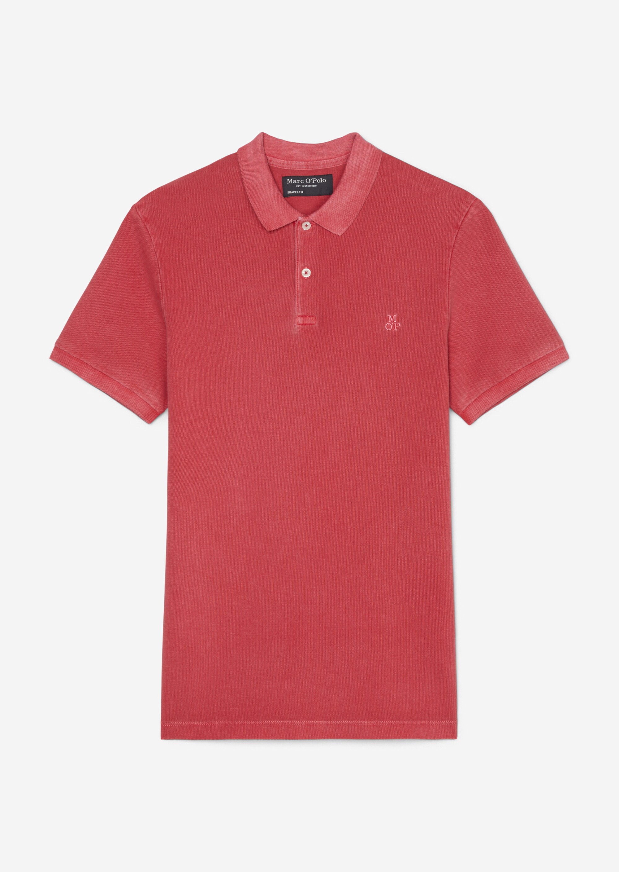 Poloshirt Piqué shaped aus Organic Cotton-Stretch
