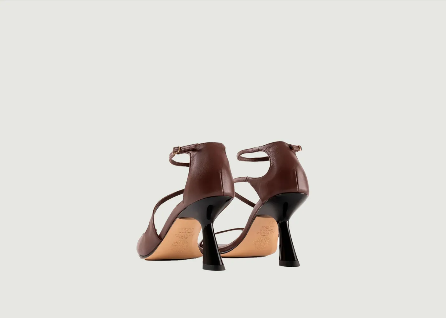 Sandales en cuir à talons Dakota Souliers Martinez