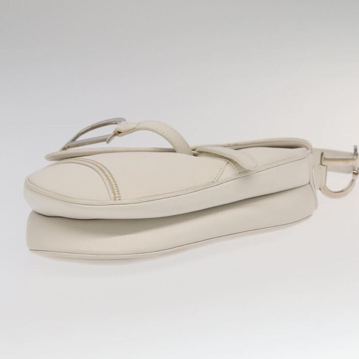 Dior Vintage Dior Saddle Bag Beige