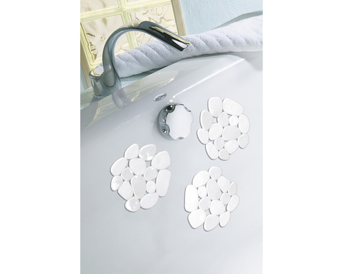 Antislip stickers Kleine Wolke Sassolino wit 6st.