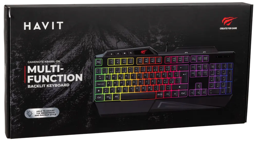 HAVIT Gamertastatur KB488L
