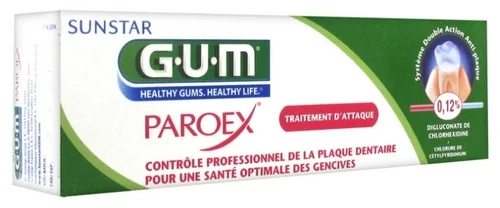 Gel dentifrice GUM PAROEX - 75ml