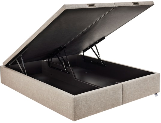 TEMPUR - Sommier 160 x 200 Premium 160x200cm tissé grege D71
