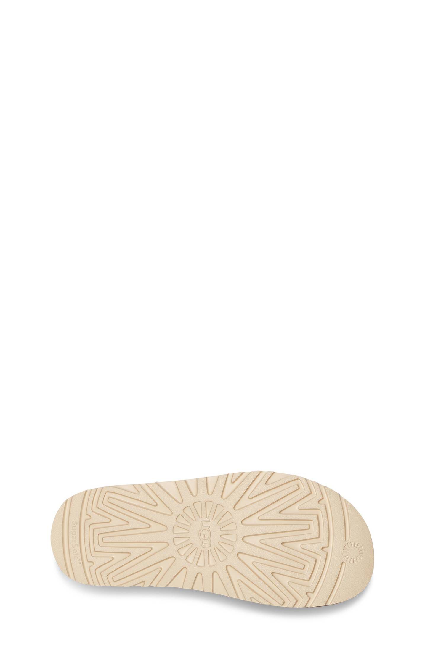 UGG| Damen Pantoletten GOLDENSTAR CROSS SLIDE mit Leder