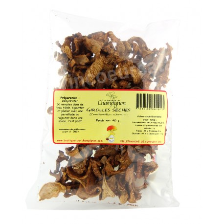 La Boutique du Champignon - Girolles Sèches