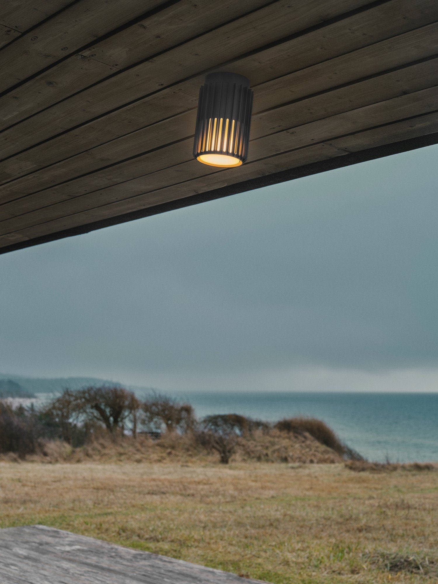 Nordlux Buitenlamp Aludra seaside plafond antraciet