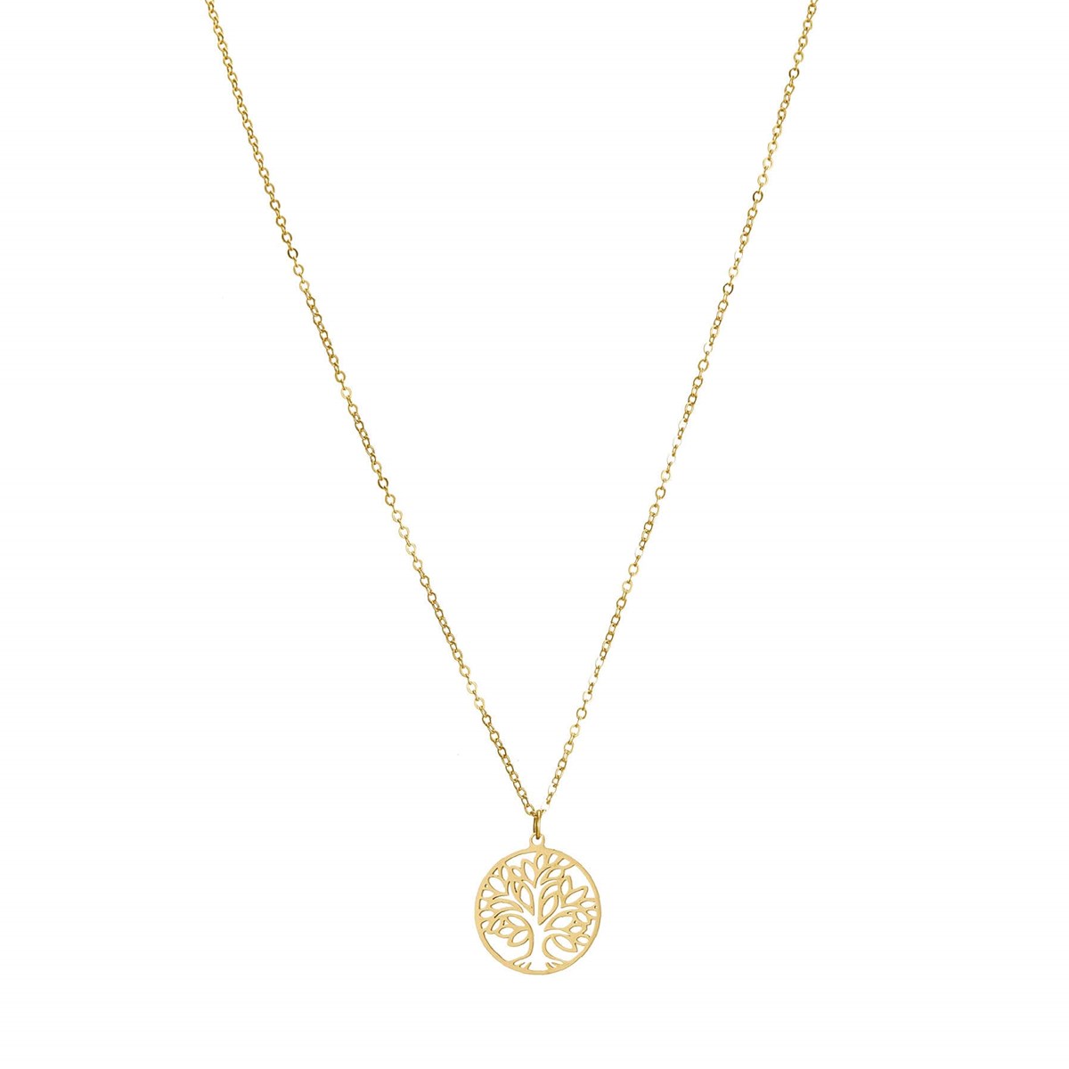 Collier Arbre de vie doré or
