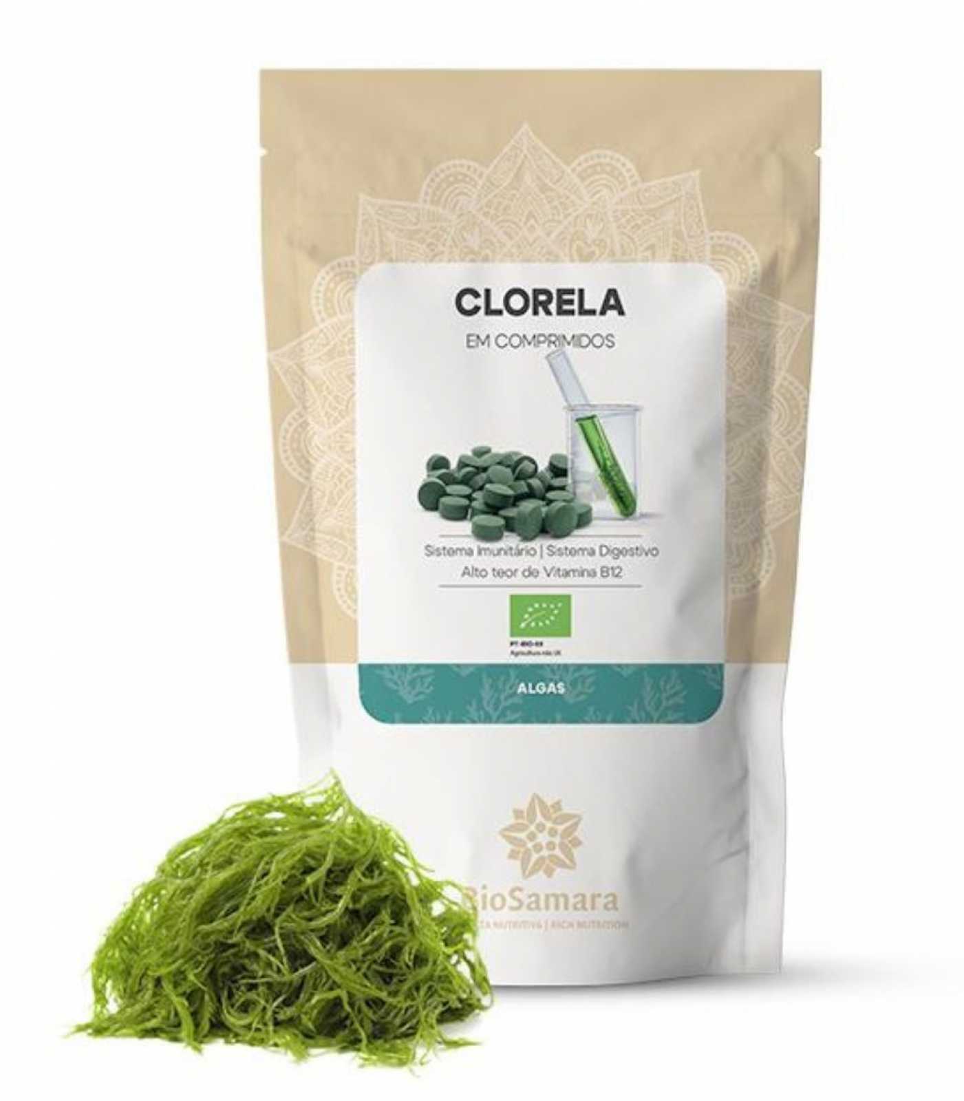 Pó de Clorela Biosamara 125g