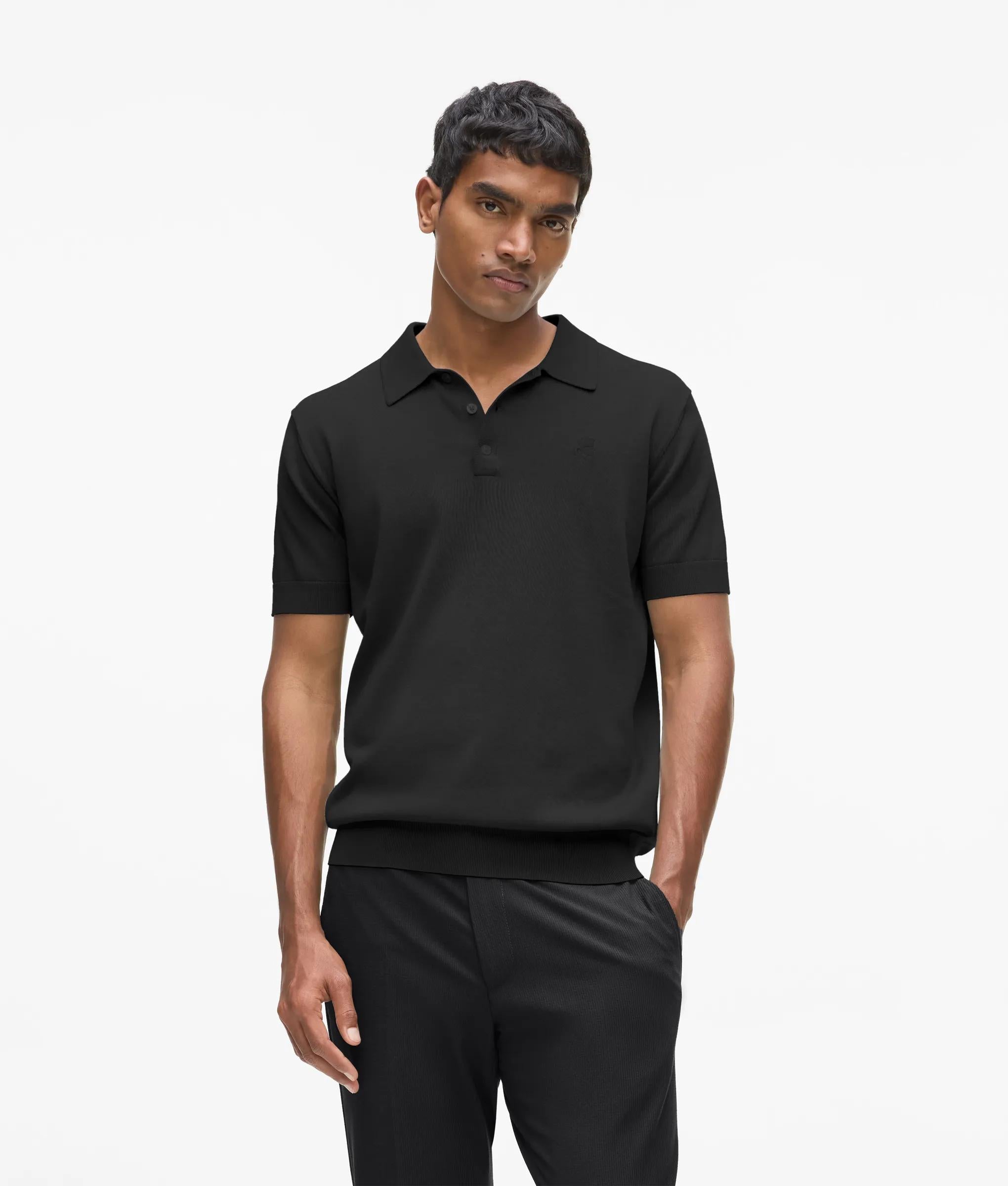 Gebreide polo