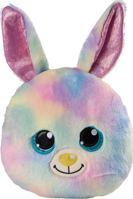 Nici 48583 Kussen GLUBSCHIS Konijn Regenboog Snoep 32x32cm