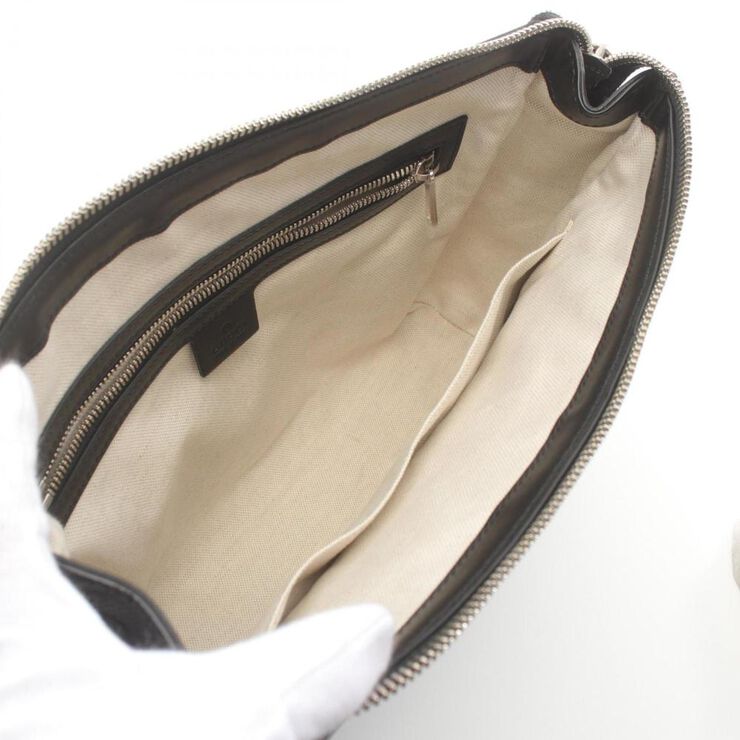 Gucci Vintage Gucci Messenger Bag Black