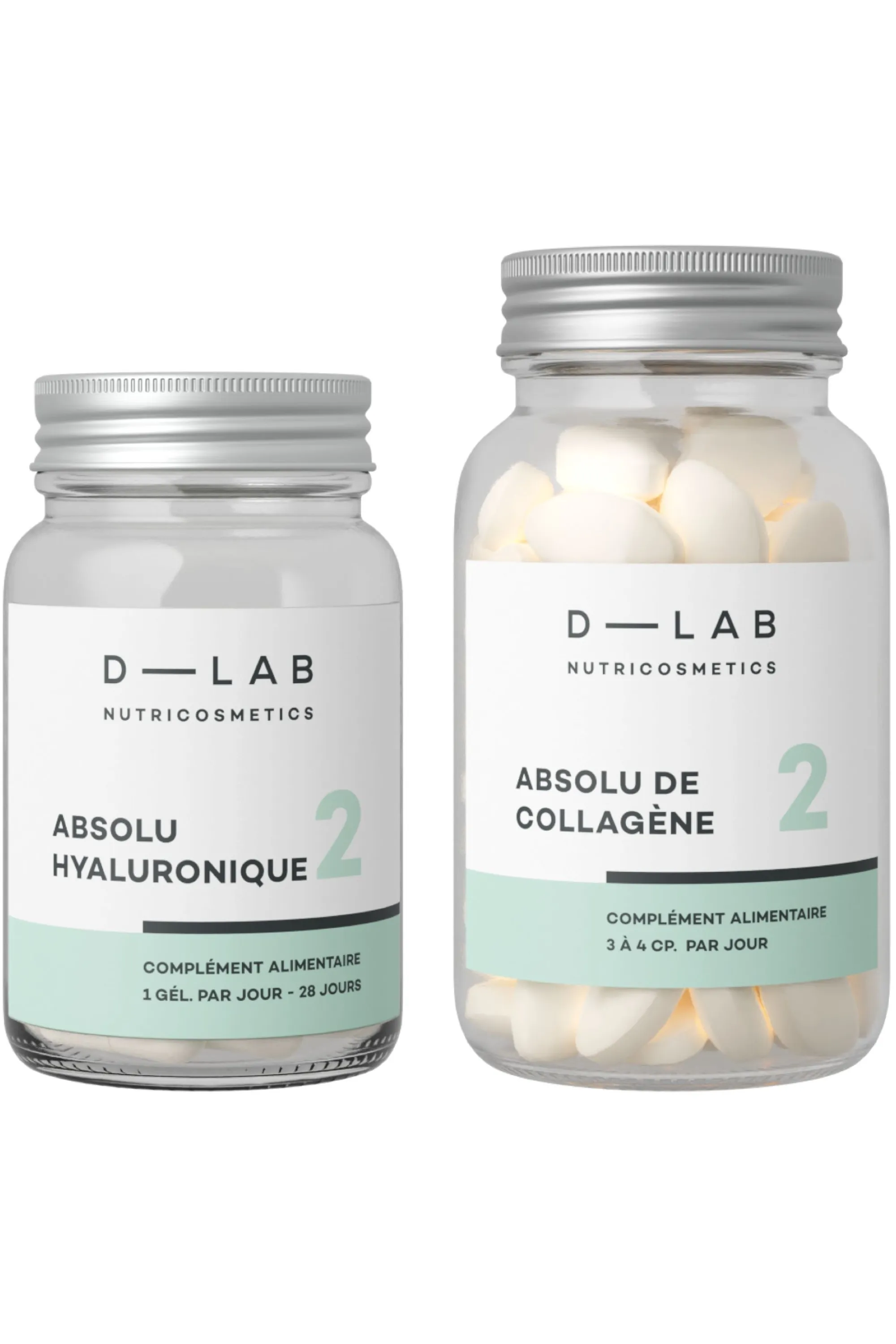 D-LAB Nutricosmetics Compléments alimentaires duo Nutrition-Absolue