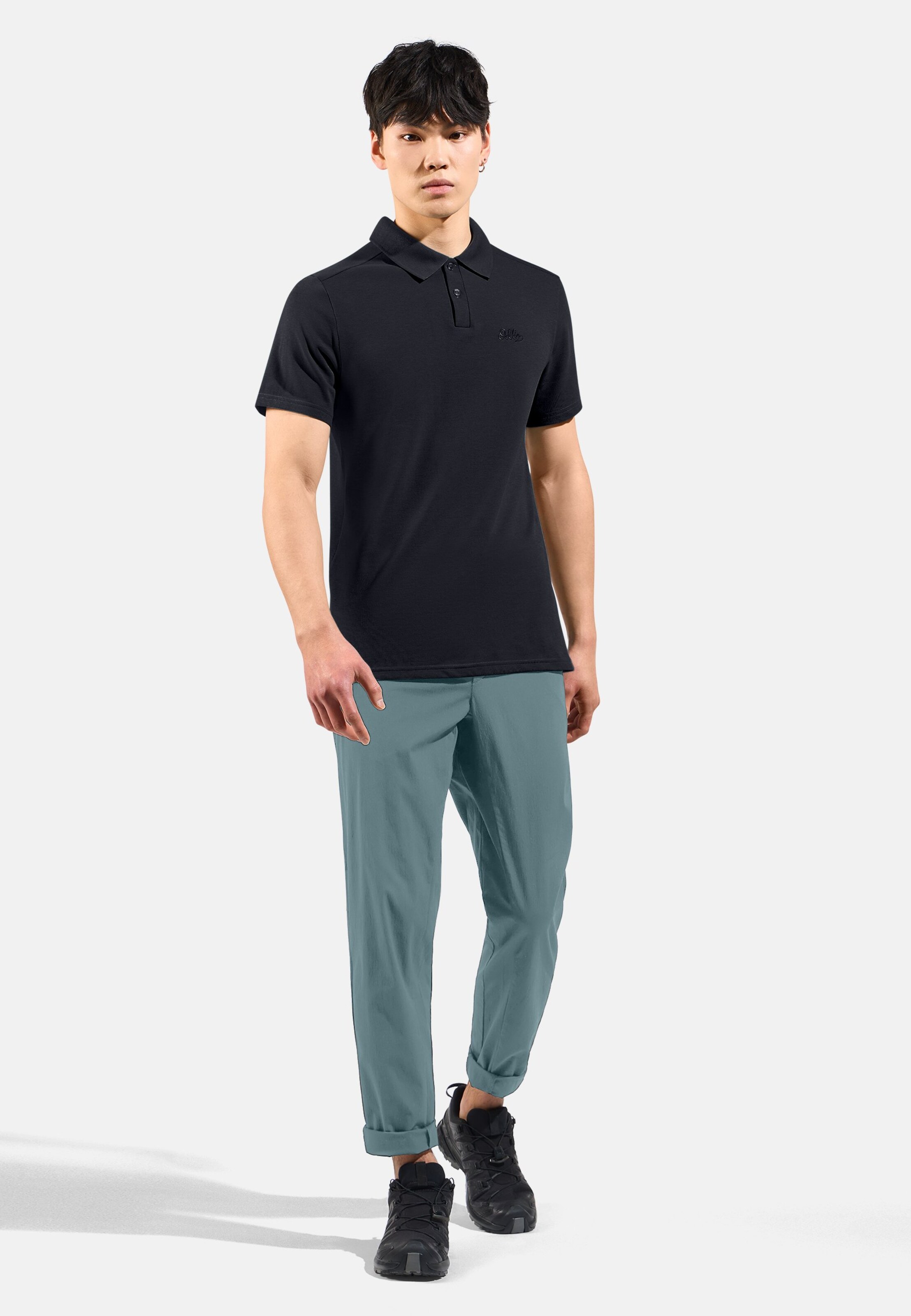 Essentials Poloshirt in black