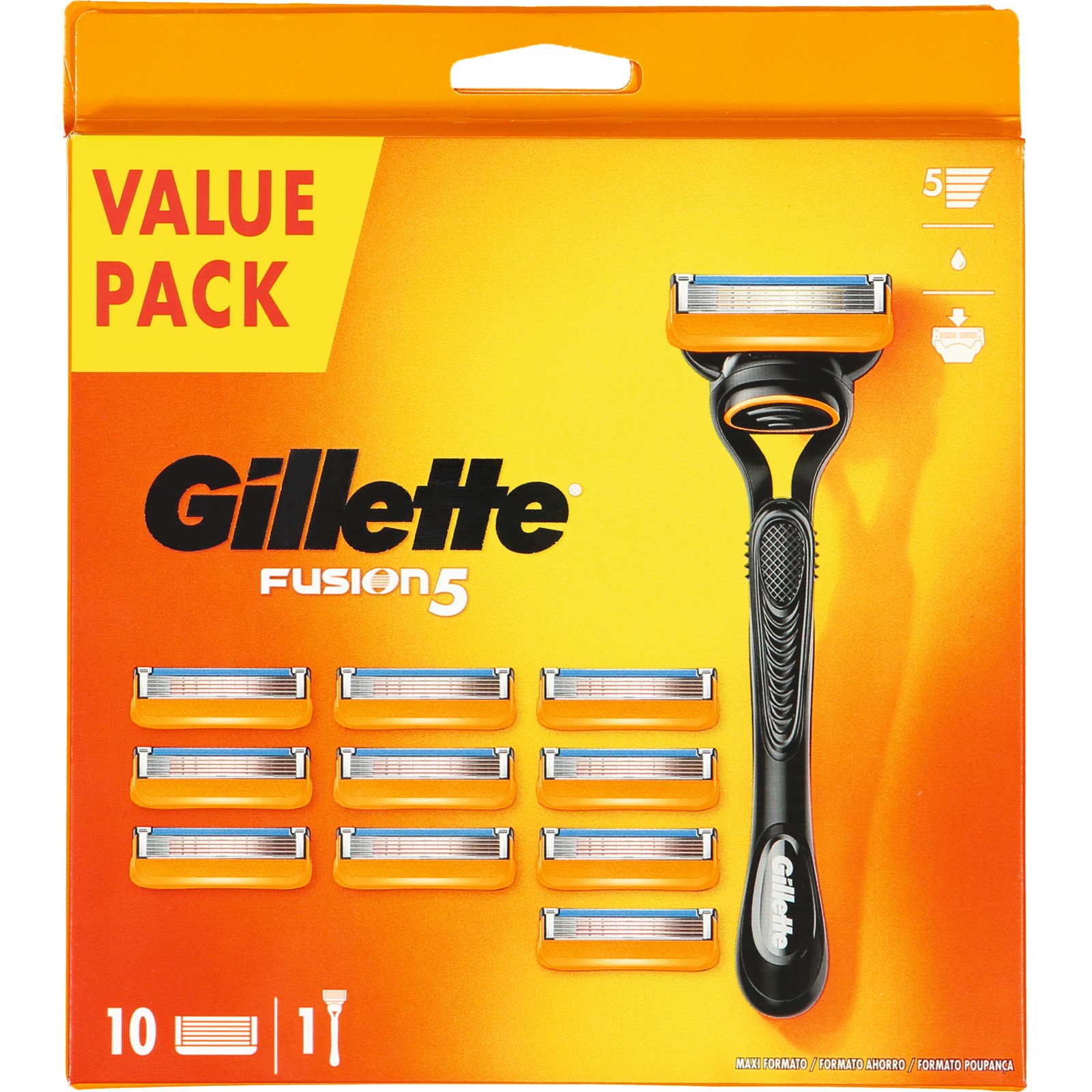 Gillette Fusion 5 Value Pack 11er