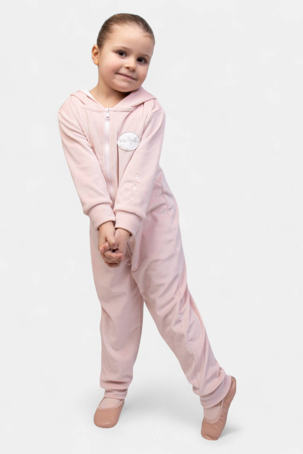 Papillon sport onesie roze