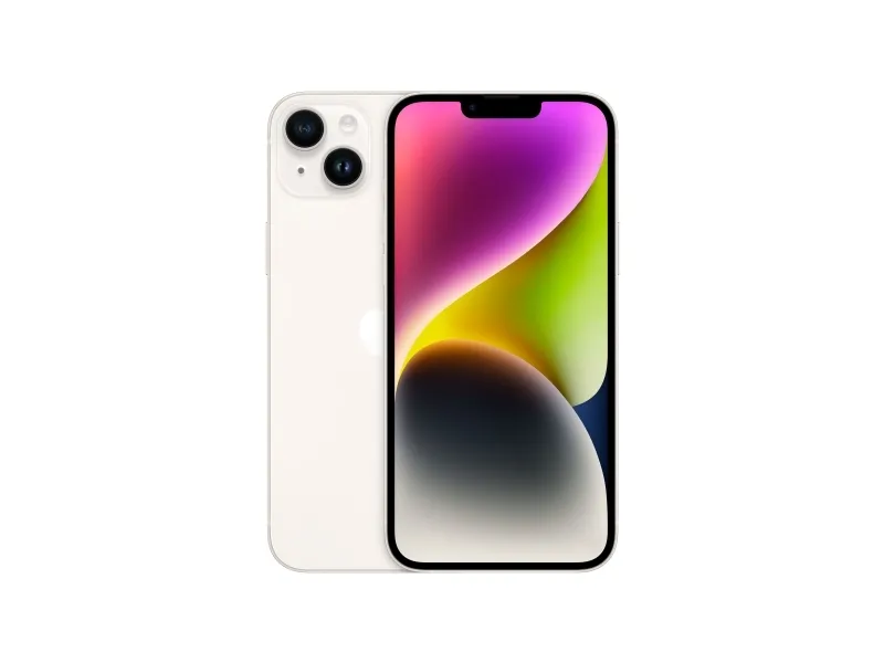 [OUTLET] - Apple iPhone 14 Plus - 5G smartphone - dual-SIM / Intern hukommelse 256 GB - OLED-skærm - 6.7