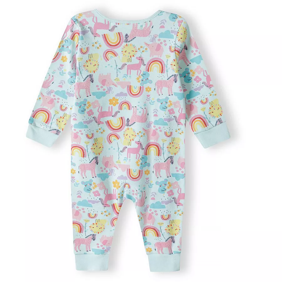 MINOTI Babyset 4-tlg. AquamarinHellrosa