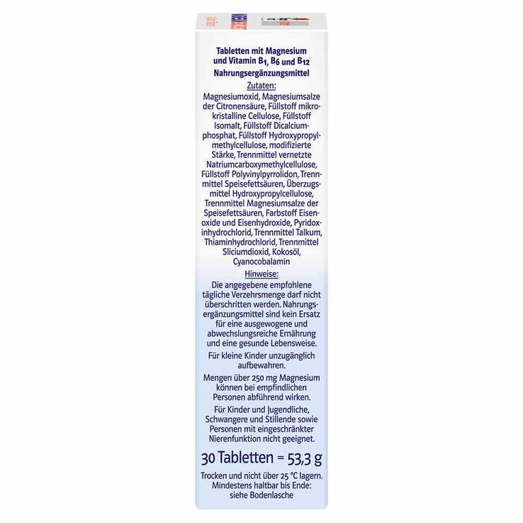 Doppelherz Magnesium 500 Depot system Tabletten, 30 St