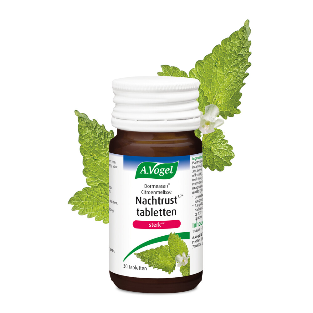 A.Vogel Dormeasan Citroenmelisse Sterk30 tabletten