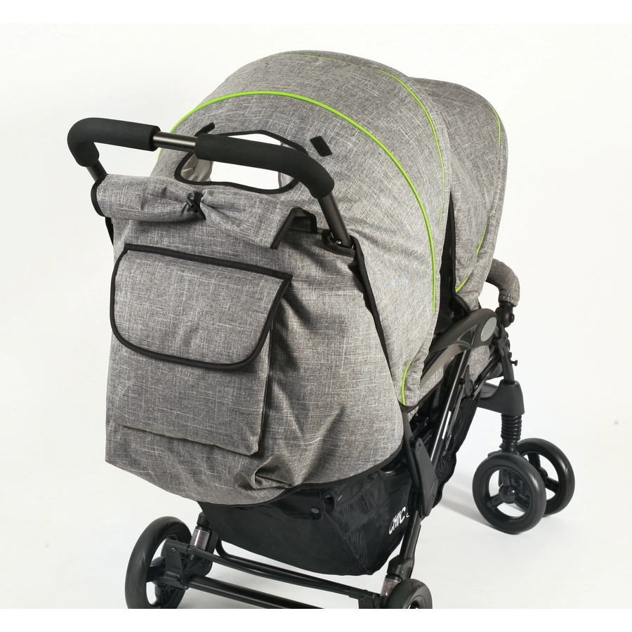 CHIC 4 BABY Geschwisterwagen DUO Jeans grey