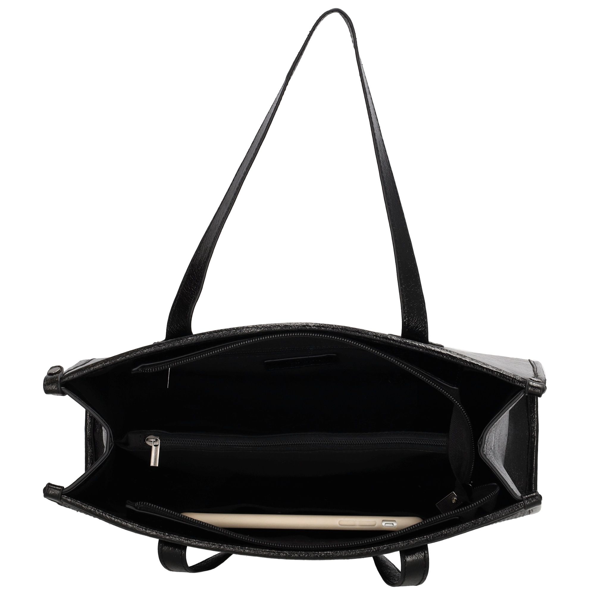 Charm London Kingsway Shopper Zwart