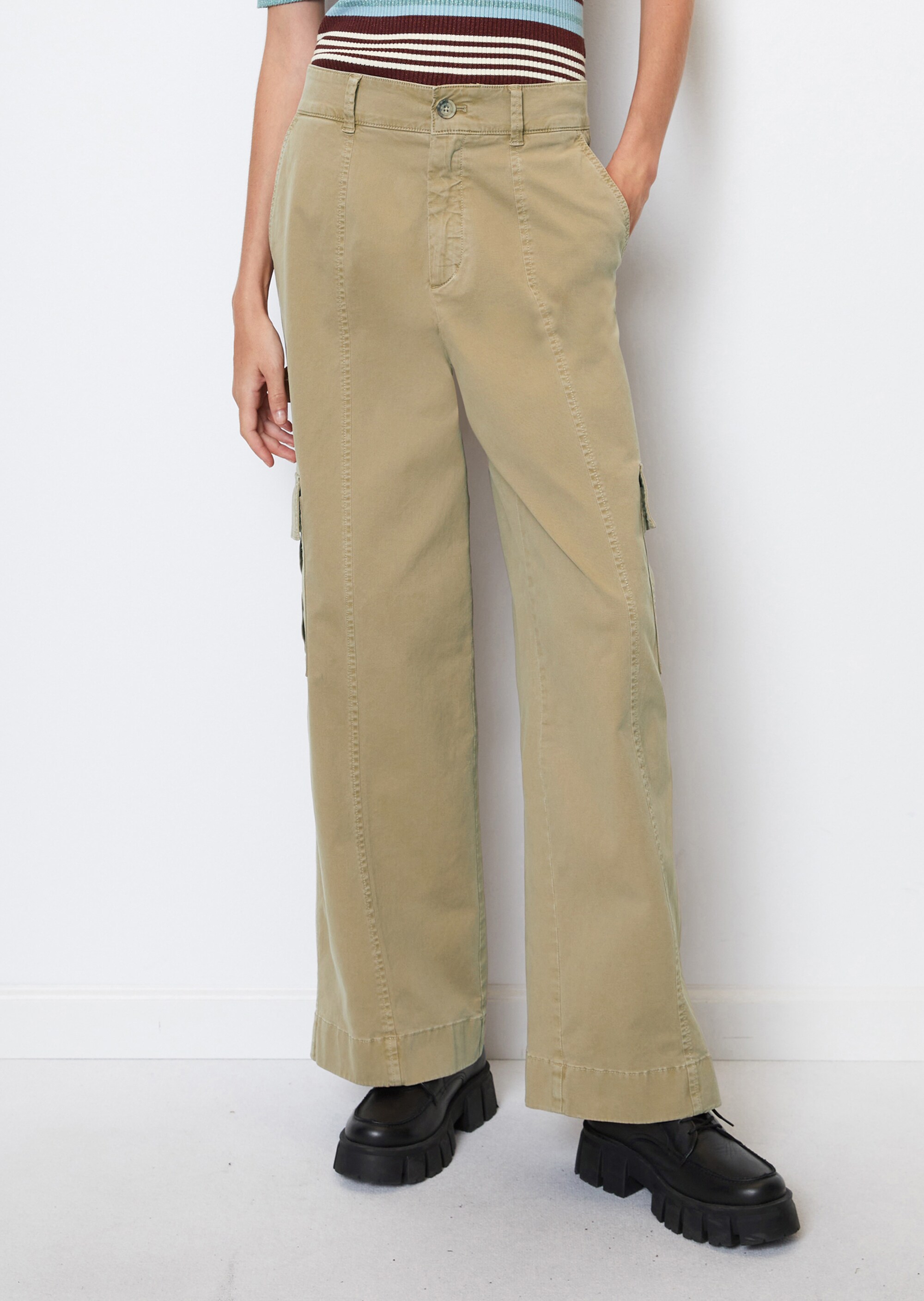 Cargohose looseaus Twill-Qualität