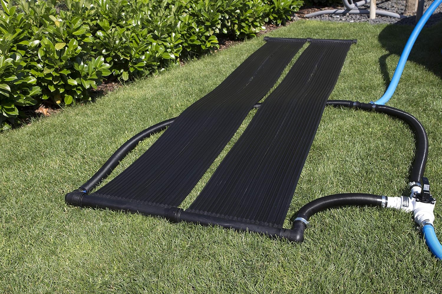 Steinbach Solarkollektor Compact, 500 x 140 cm, für Pools bis 40.000 l Wasserinhalt, Schlauchanschluss Ø 32/38 mm, 049127