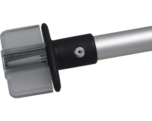 Aluminium bedieningsstang voor Vario Deluxe plisségordijn 150 cm, aluminiumkleurig
