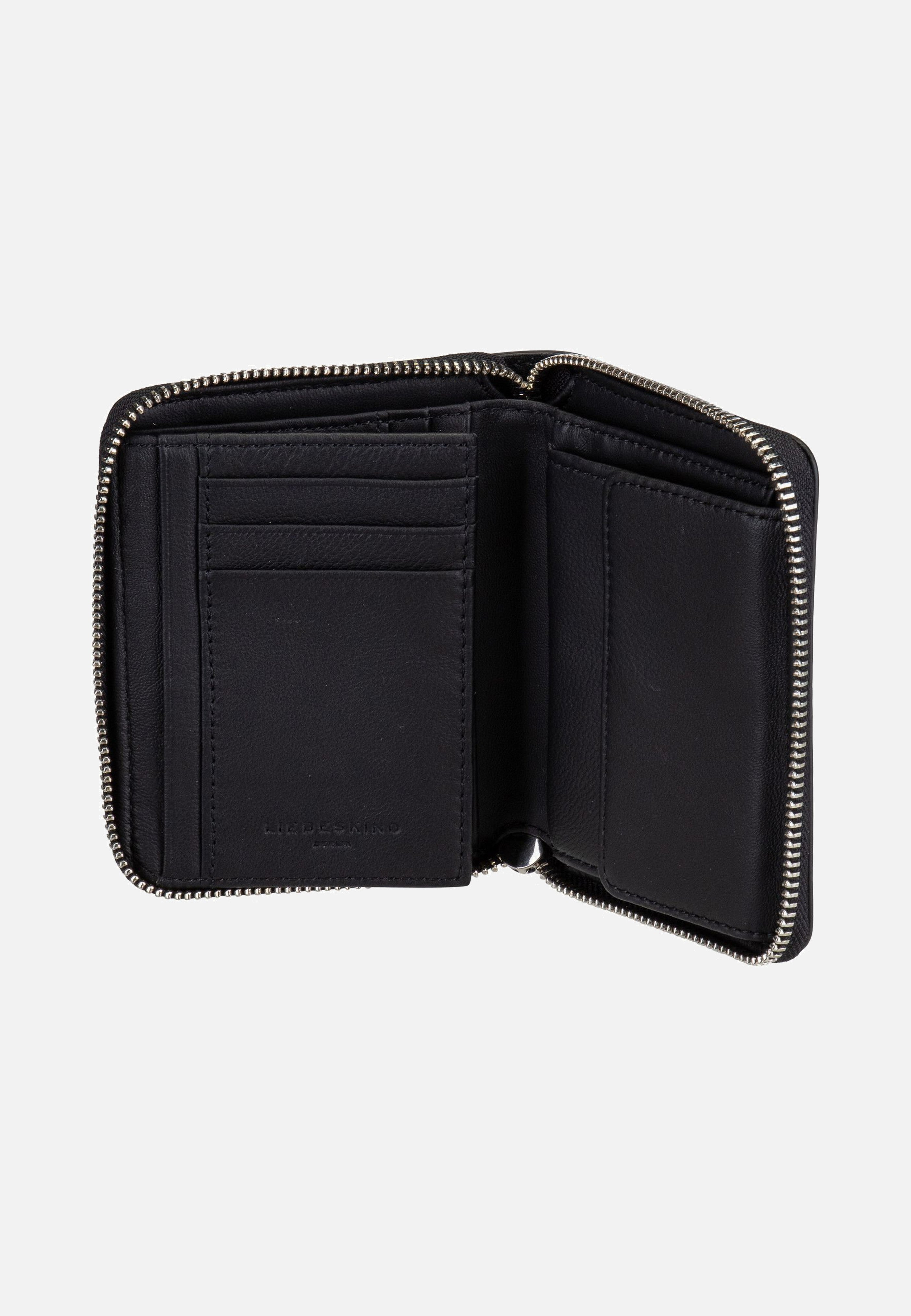Conny M Soft Nappa Black - Portemonnaie