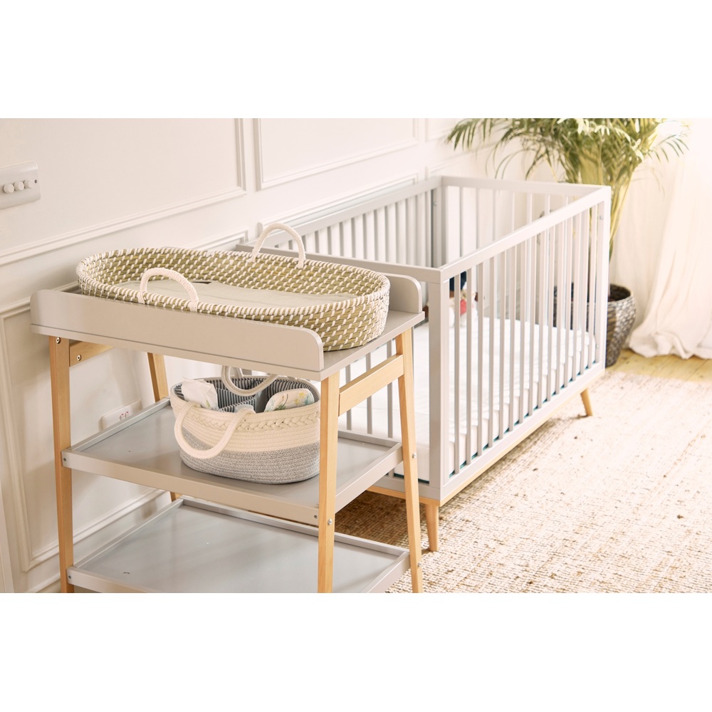 Baby Elegance Wickelkorb aus Seegras