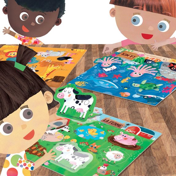 Les animaux silhouettes Montessori