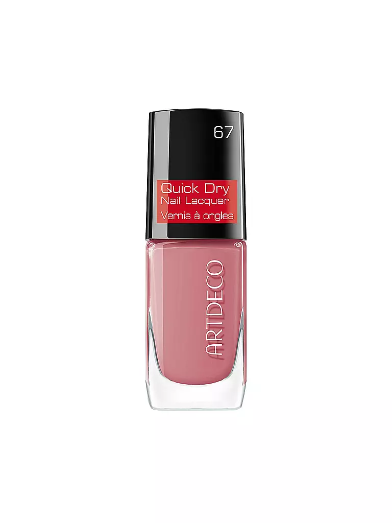 ARTDECO Nagellack - Quick Dry Nail Lacquer (67 Winter Blossom) pink