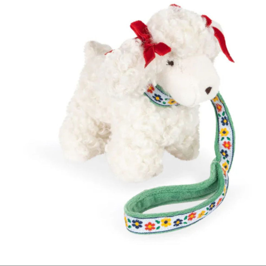 konges sløjd knuffelpuppy met hondenhok - poodle - odette