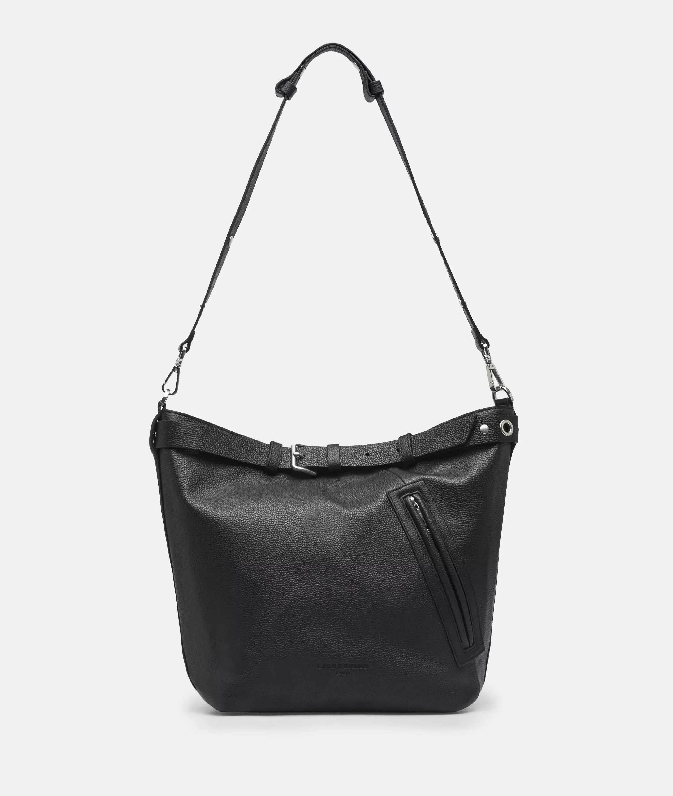 Zita Hobo L Large cowhide leather bag
