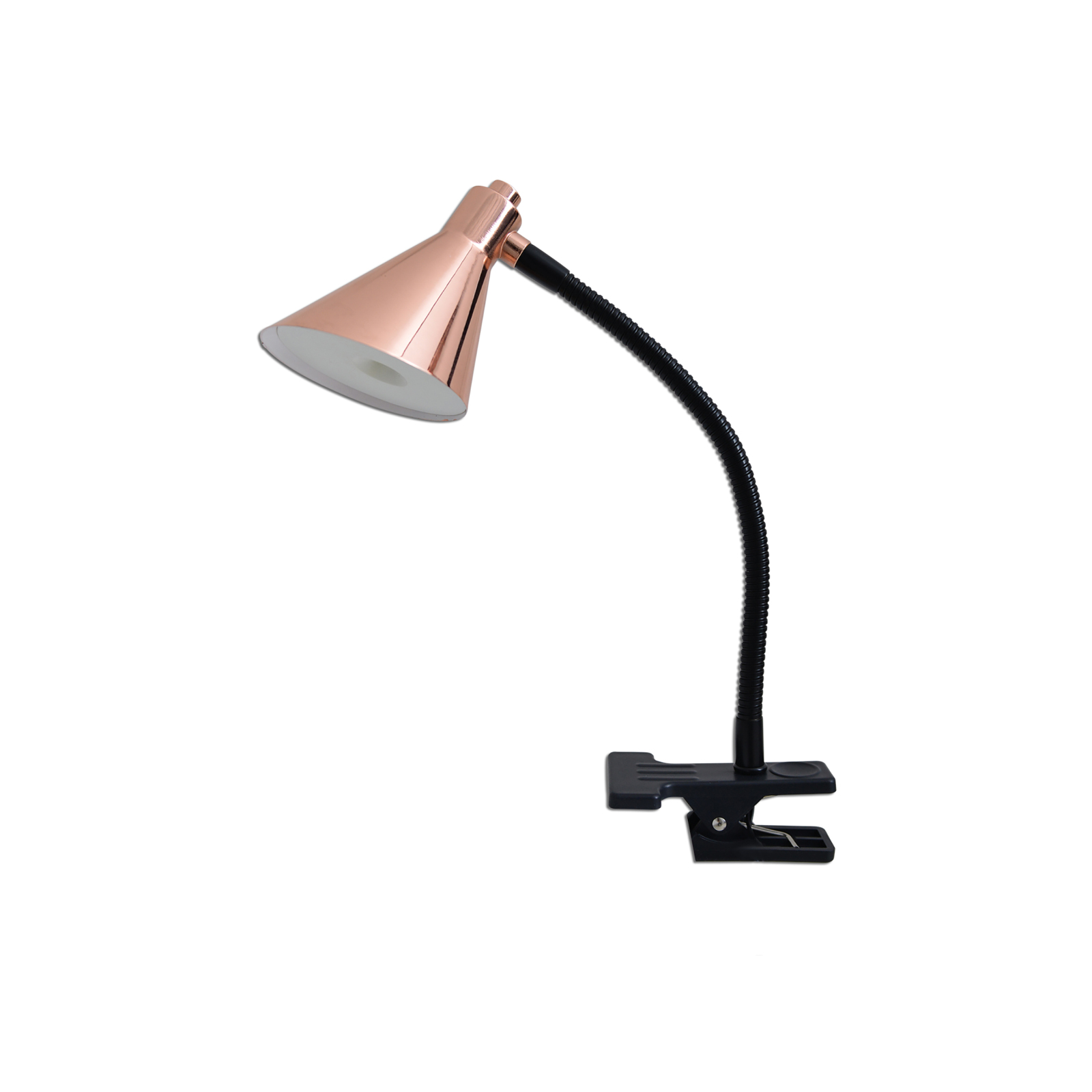 LED-Klemm-Tischleuchte COPPER - kupfer - 32 cm