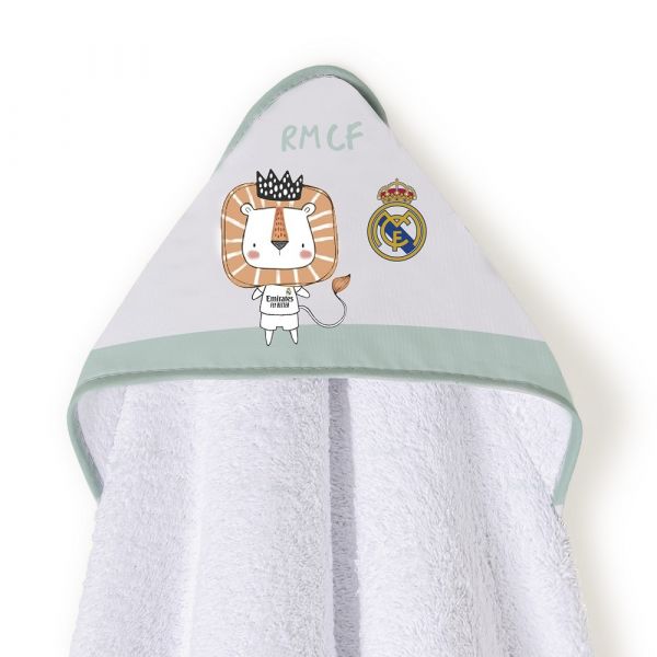 Interbaby Capa de Banho 100x100 400 Gsm Real Madrid B/Verde
