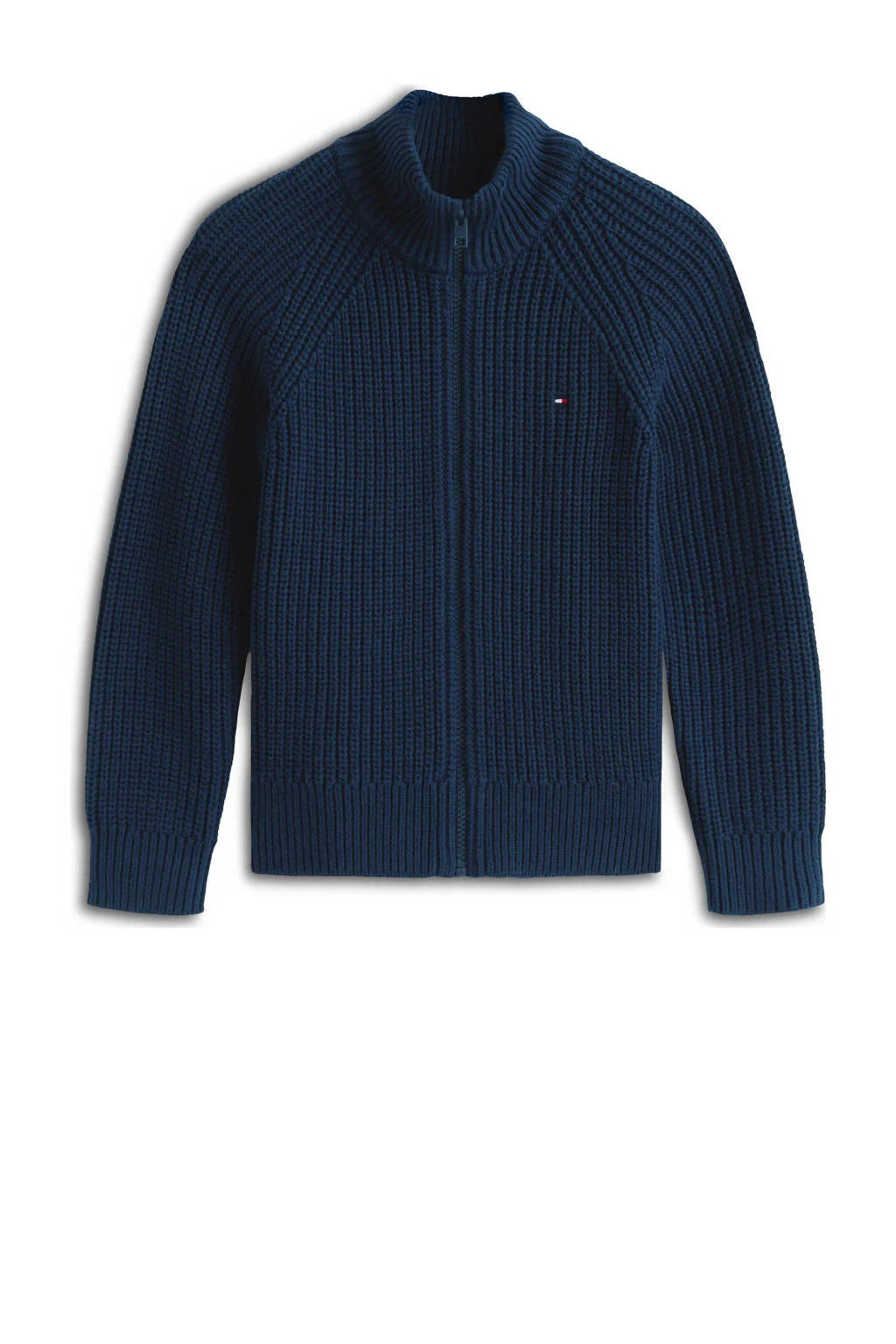 Tommy Hilfiger gebreid vest donkerblauw