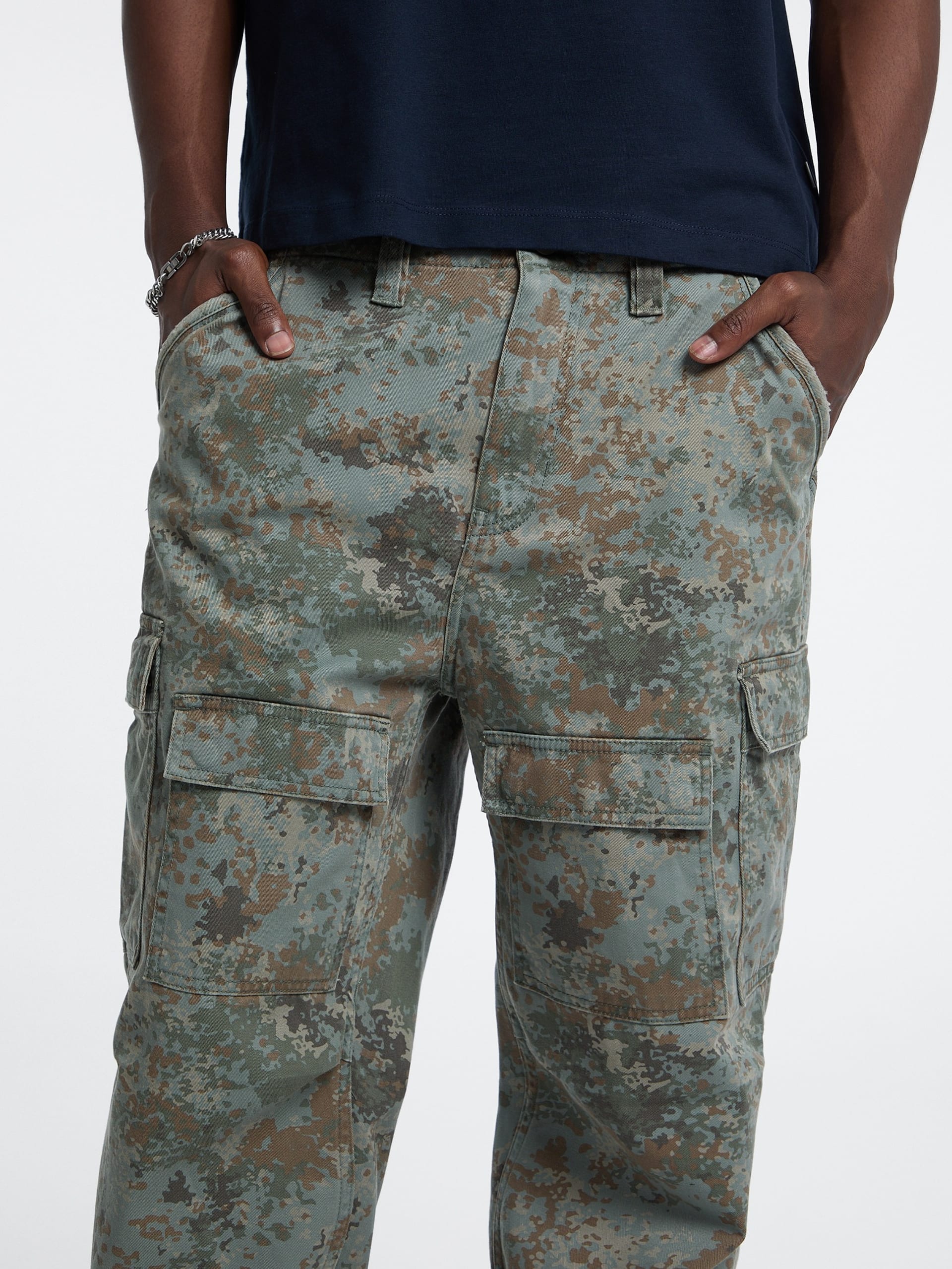 Calças cargo GUESS Originals Eco Twill