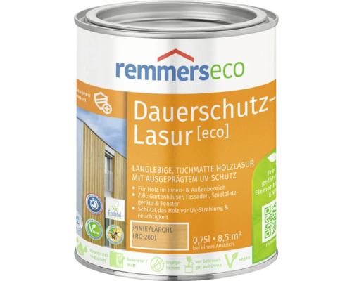 Remmers eco langwerkende beschermende houtbeits grenen lariks 750 ml