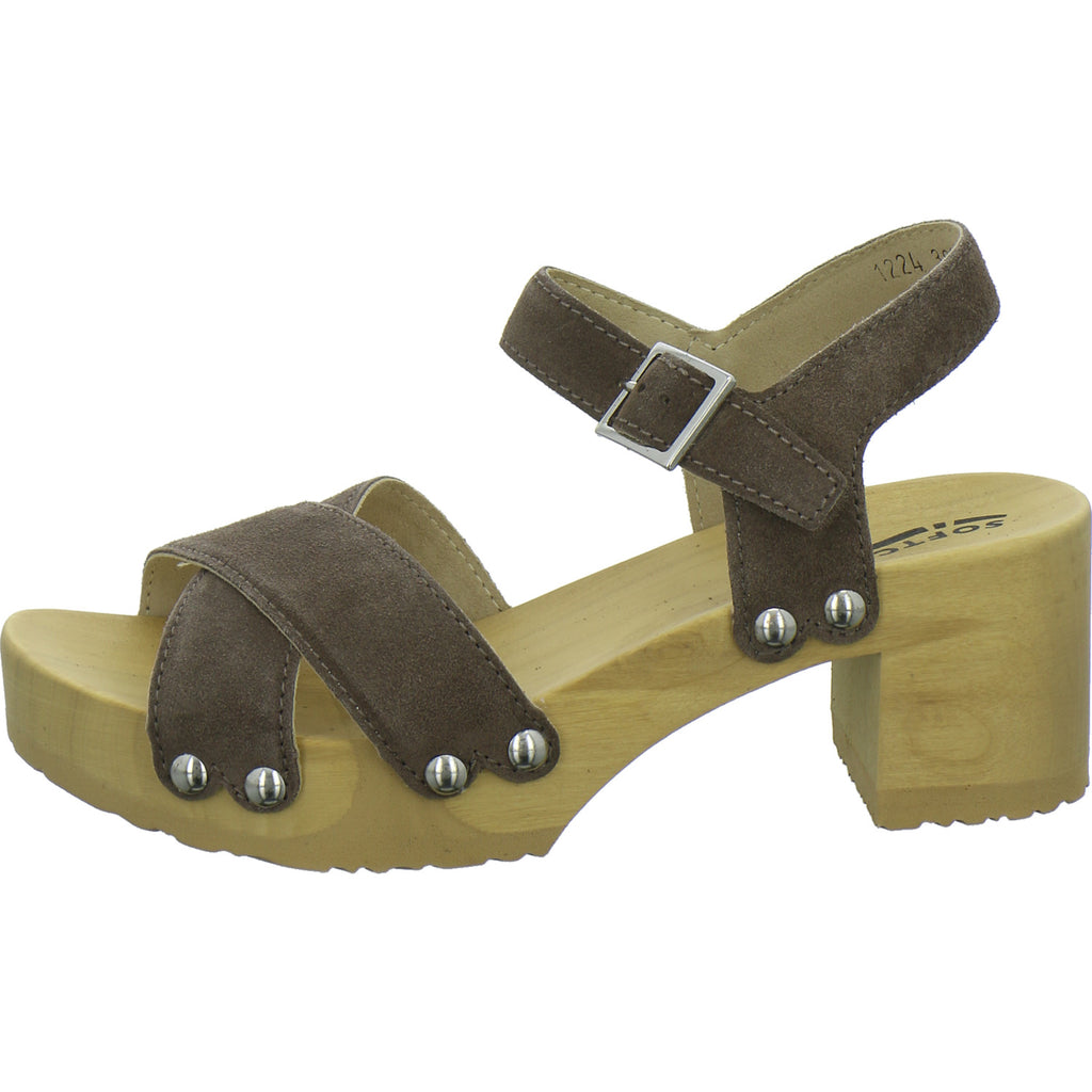 Softclox Sandaletten Damen Hanka Dunkelbraun