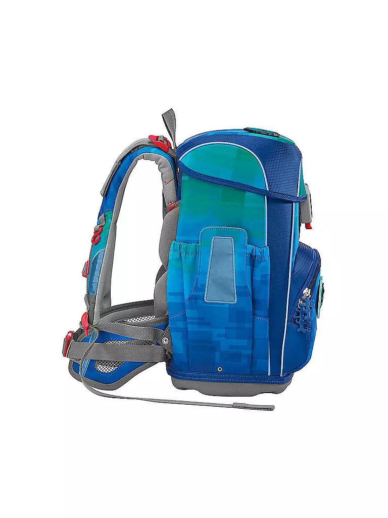 STEP BY STEP Schultaschen Set 5-teilig  CLOUD Ocean Space Craft Spike  blau