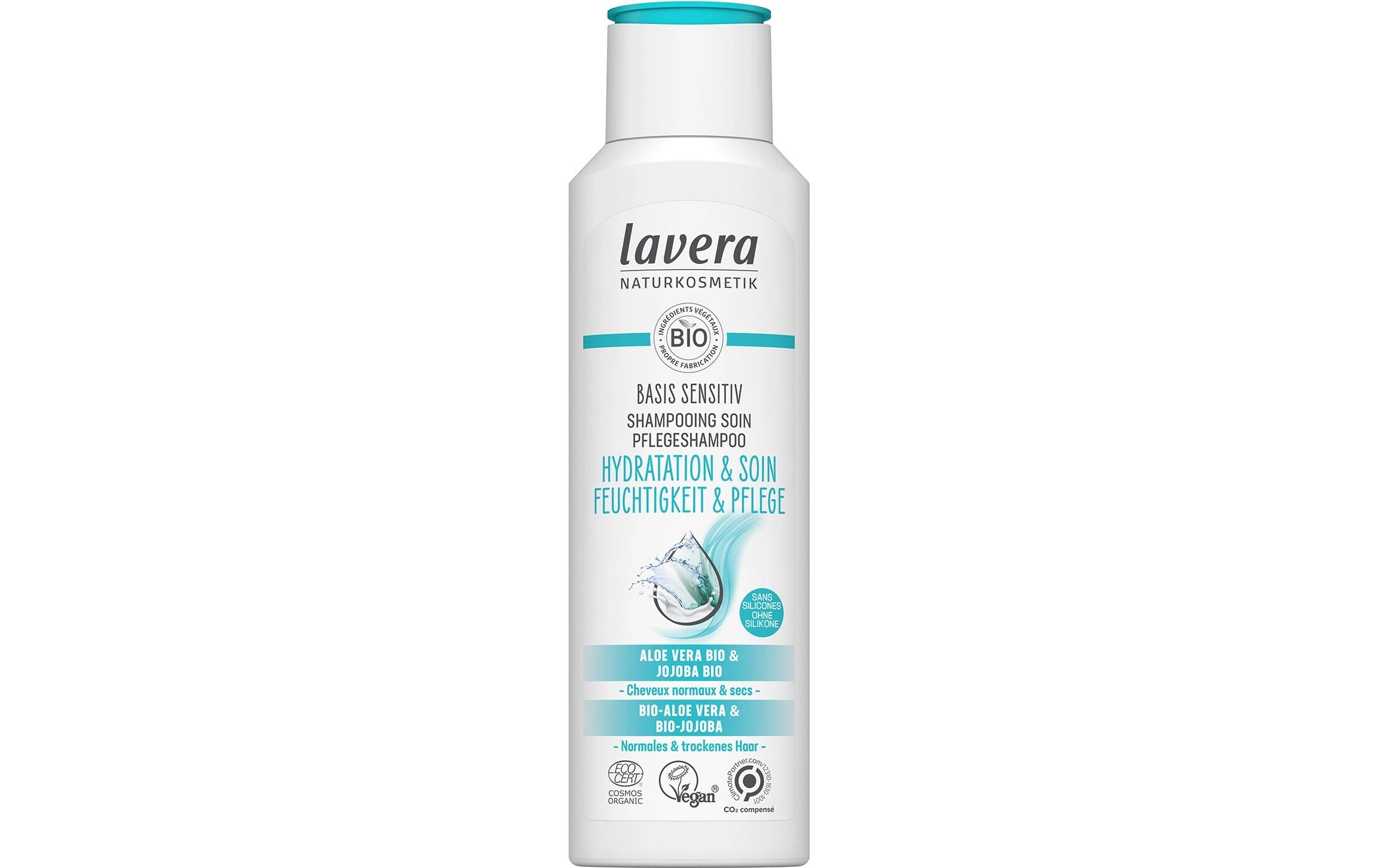 Shampoo Basis Sensitiv Feuchtigkeit und Pflege 250 mlNatürliches Haarshampoo für intensive Feuchtigkeitspflege