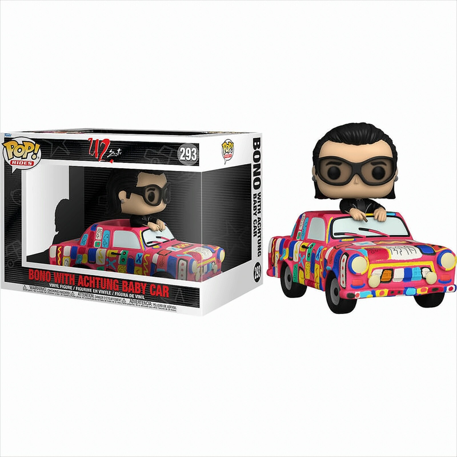 POP Rides - U2 ZooTV - Bono with Achtung Baby Car