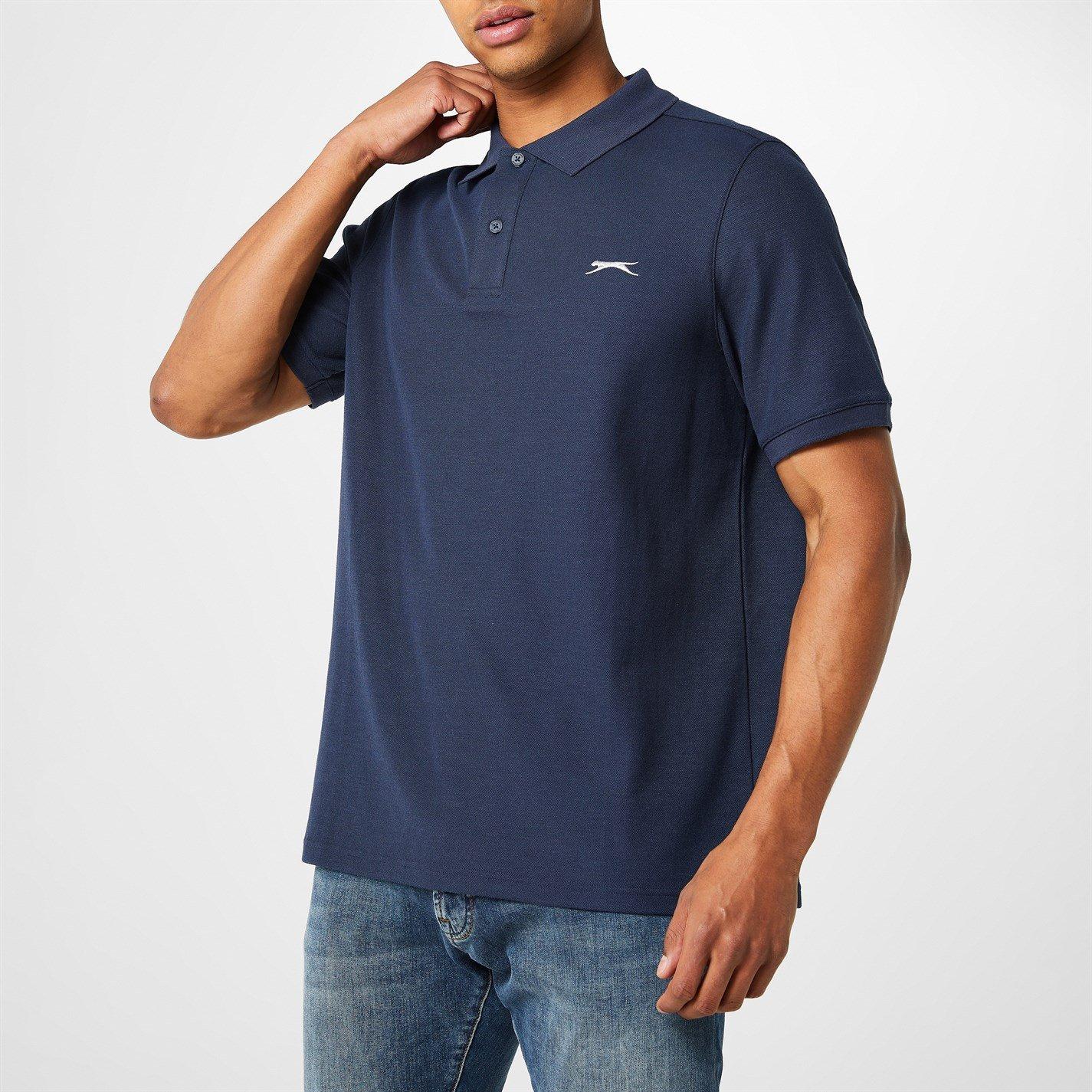 Slazenger Plain Polo Shirt Mens