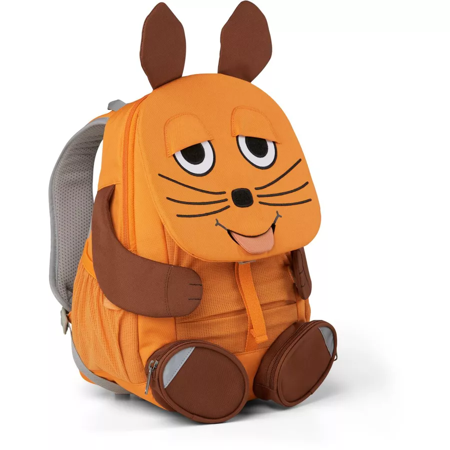 Affenzahn Große Freunde - Kinderrucksack: WDR Maus, orange