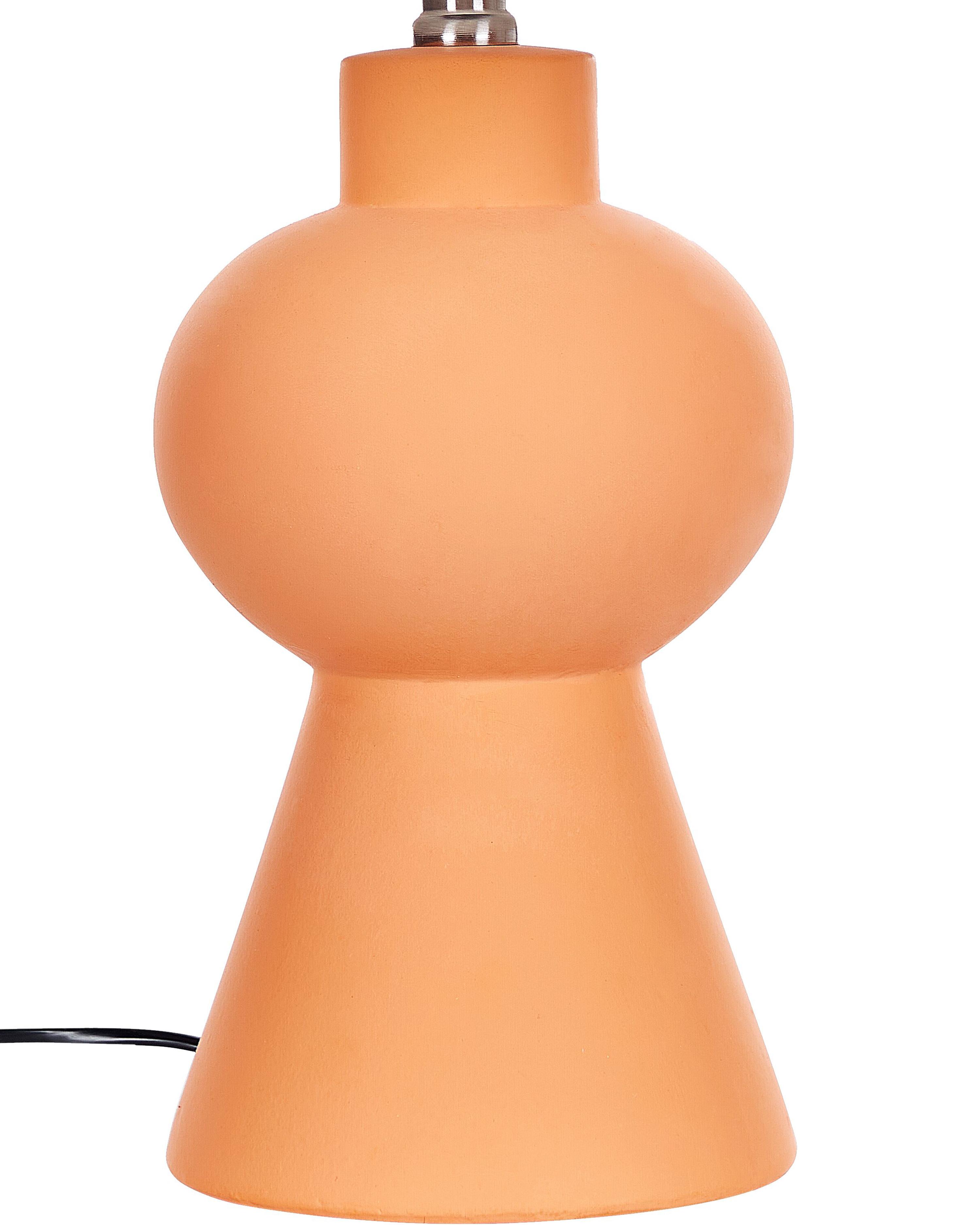 Tafellamp FABILOS Keramiek Oranje