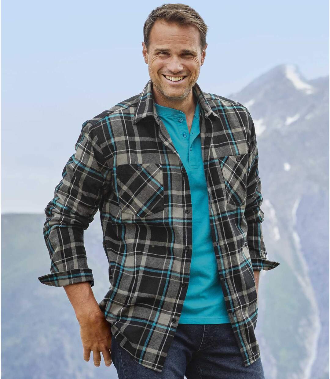 Chemise Flanelle à Carreaux Cold Valley